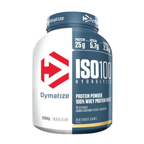 Dymatize ISO100 Hydrolyzed (2264 g, Pastel de Cumpleaños)