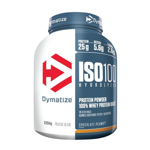 Dymatize ISO100 Hydrolyzed (2264 g, Maní con Chocolate)