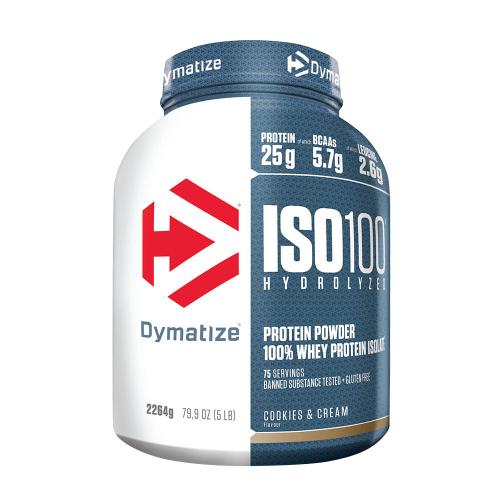 Dymatize ISO100 Hydrolyzed (2264 g, Galleta de Chocolate y Crema)