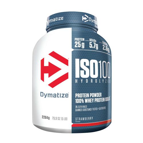 Dymatize ISO100 Hydrolyzed (2264 g, Fresa)