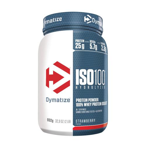 Dymatize ISO100 Hydrolyzed (932 g, Fresa)