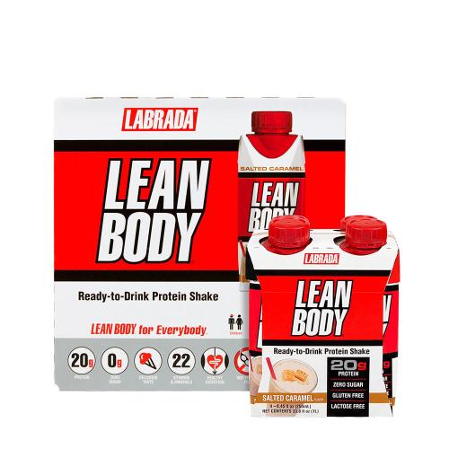 Labrada Lean Body Ready-to-Drink Protein Shake  (16 x 250 ml, Caramelo Salado)