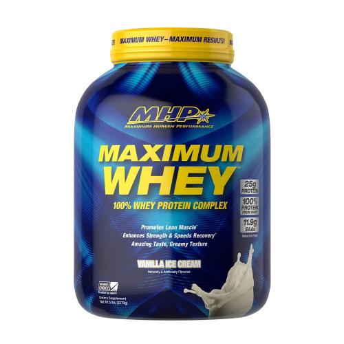 MHP Maximum Whey - 100% Whey Protein (2270 g, Helado de Vainilla)