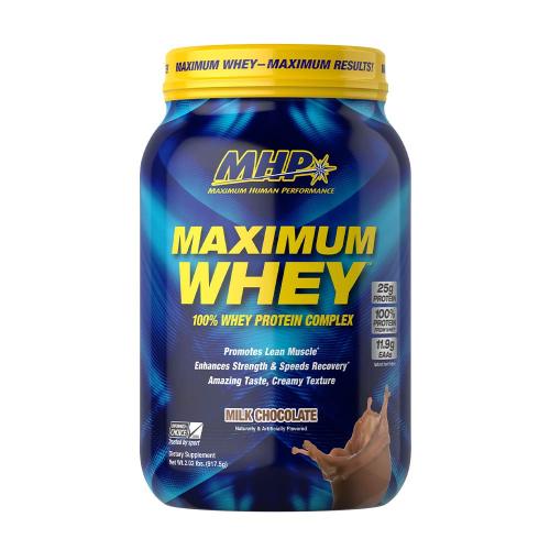 MHP Maximum Whey - 100% Whey Protein (918 g, Chocolate con Leche)