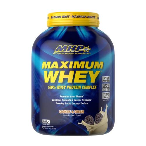 MHP Maximum Whey - 100% Whey Protein (2275 g, Galleta de Chocolate y Crema)