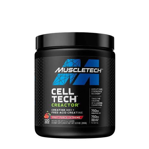 MuscleTech Cell-Tech Creactor (269 g, Ponche de Frutas)