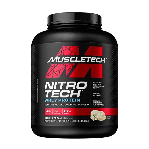 MuscleTech Nitro-Tech Whey Protein (1.8 kg, Vainilla)