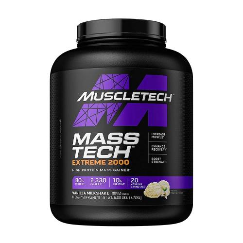 MuscleTech Mass-Tech Extreme 2000 (2.72 kg, Batido de Vainilla)