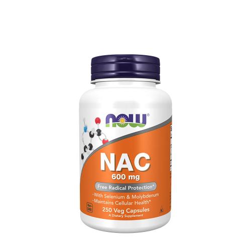 Now Foods NAC 600 mg Veg Capsules (250 Veg Cápsula)