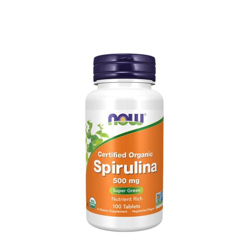 Now Foods Spirulina 500 mg, Organic (100 Tableta)