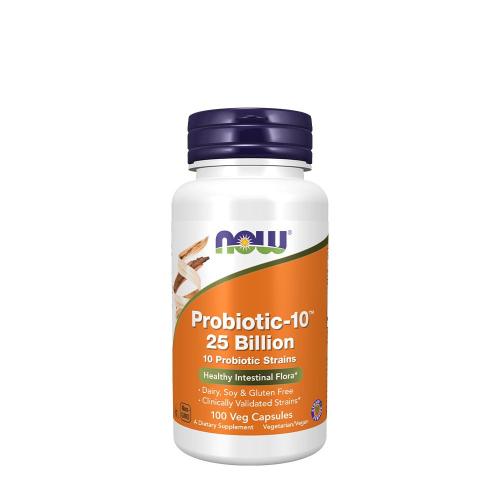 Now Foods Probiotic-10™ 25 Billion (100 Veg Cápsula)