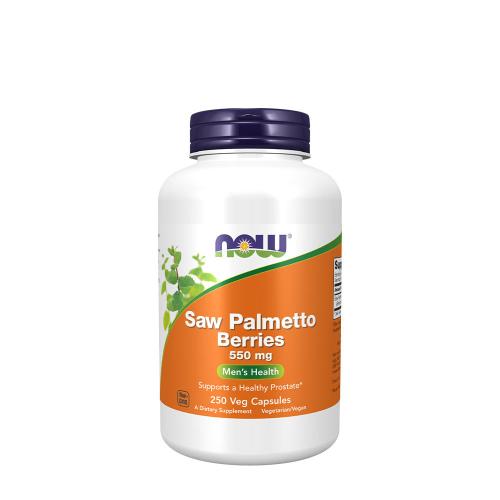 Now Foods Saw Palmetto Berries 550 mg (250 Veg Cápsula)