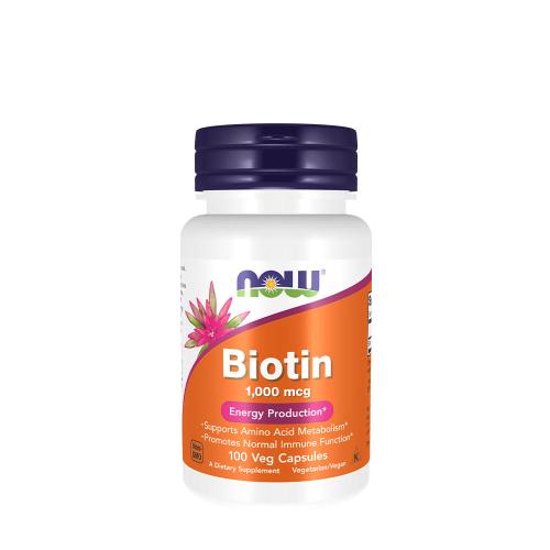 Now Foods Biotin 1000 mcg (100 Cápsula)