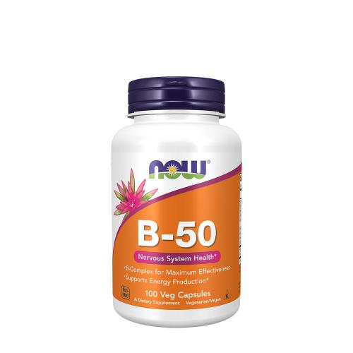 Now Foods Vitamin B-50 (100 Veg Cápsula)