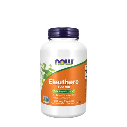 Now Foods Eleuthero 500 mg (250 Veg Cápsula)