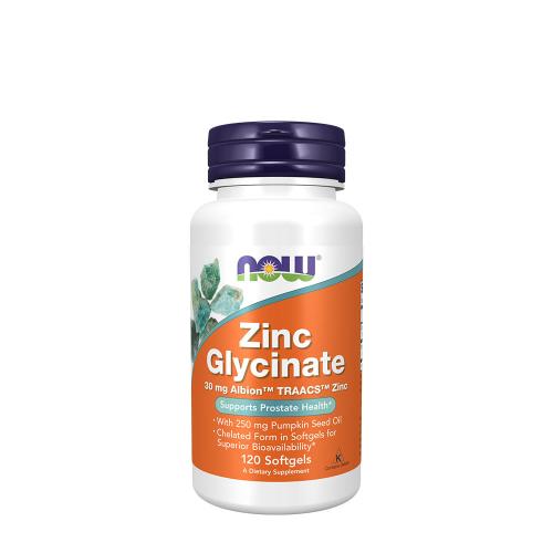 Now Foods Zinc Glycinate Softgels (120 Cápsula blanda)