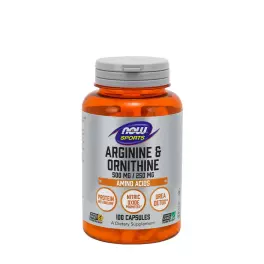 Now Foods Arginine & Ornithine 500/250mg (100 Cápsula)