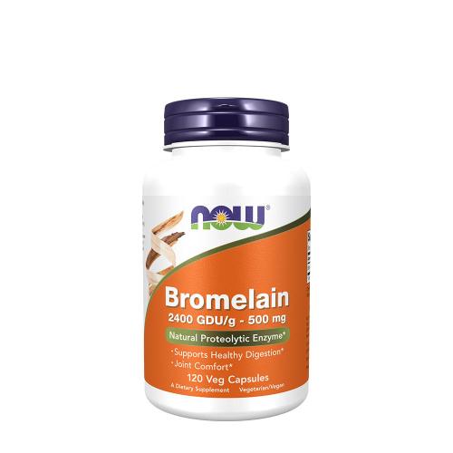 Now Foods Bromelain 500 mg (120 Veg Cápsula)