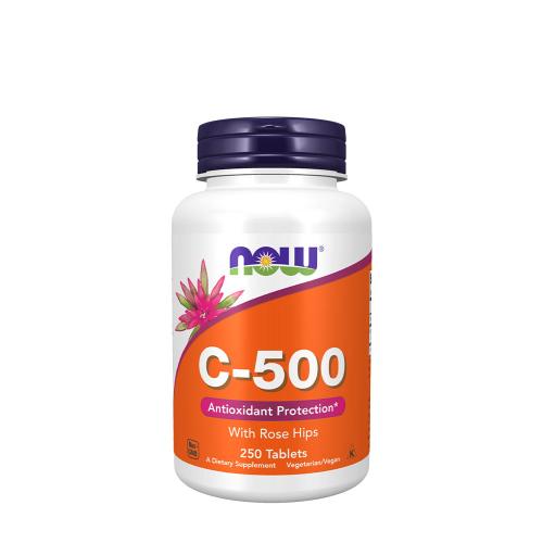 Now Foods Vitamin C-500 (250 Tableta)