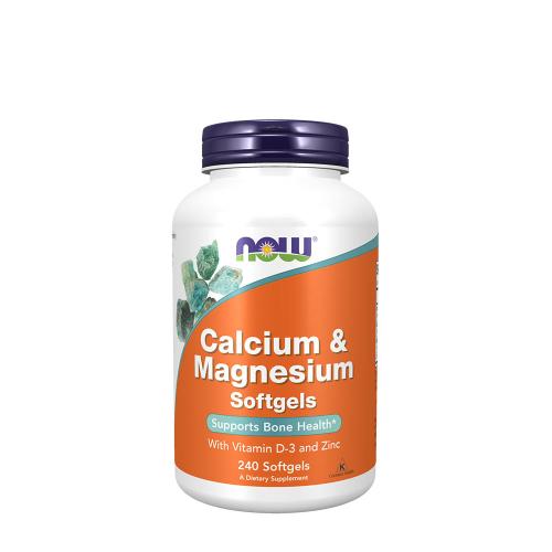 Now Foods Calcium & Magnesium (240 Cápsula blanda)