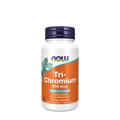 Now Foods Tri-Chromium™ 500 mcg with Cinnamon (90 Veg Cápsula)