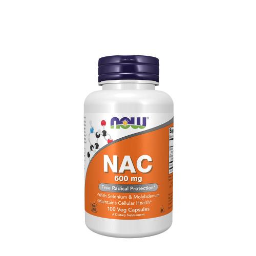 Now Foods NAC 600 mg Veg Capsules (100 Veg Cápsula)