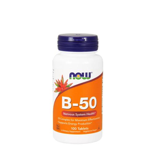 Now Foods Vitamin B-50 (100 Tableta)