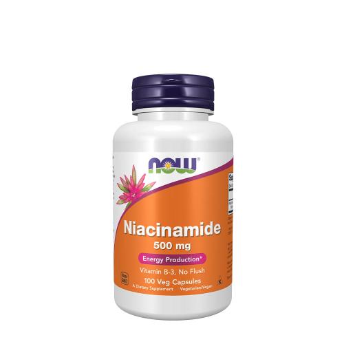 Now Foods Niacinamide (B-3) Capsules (100 Cápsula)