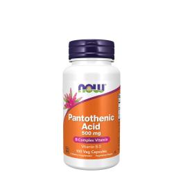   Now Foods Pantothenic Acid 500 mg Veg Capsules (100 Veg Cápsula)
