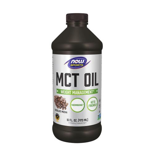 Now Foods MCT Oil (473 ml, Chocolate Moca)