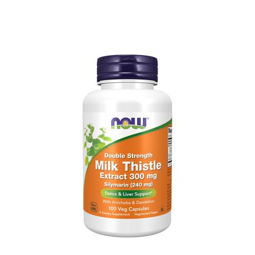 Now Foods Milk Thistle Extract, Double Strength 300 mg (100 Veg Cápsula)