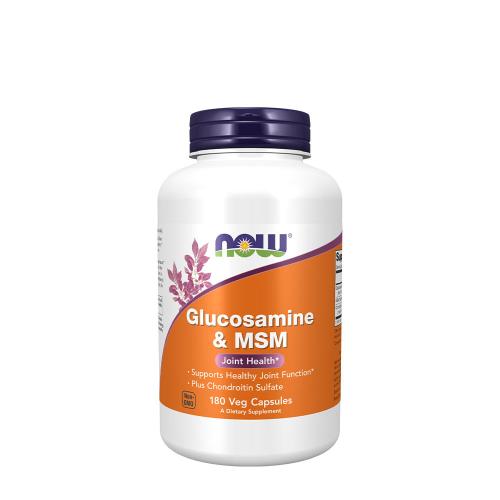 Now Foods Glucosamine & MSM (180 Veg Cápsula)