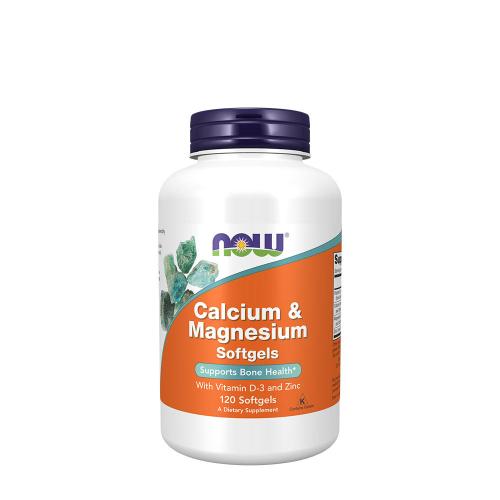 Now Foods Calcium & Magnesium (120 Cápsula blanda)