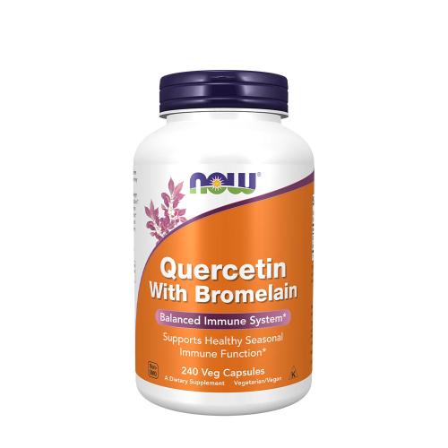 Now Foods Quercetin With Bromelain (240 Veg Cápsula)