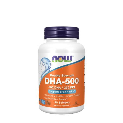 Now Foods DHA-500, Double Strength Softgels (90 Cápsula blanda)