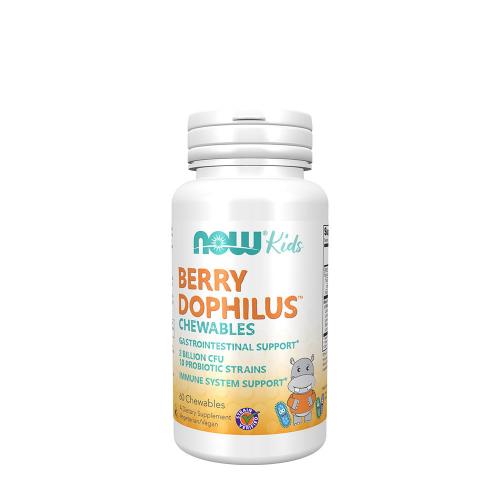 Now Foods BerryDophilus™ (60 Tableta masticable)