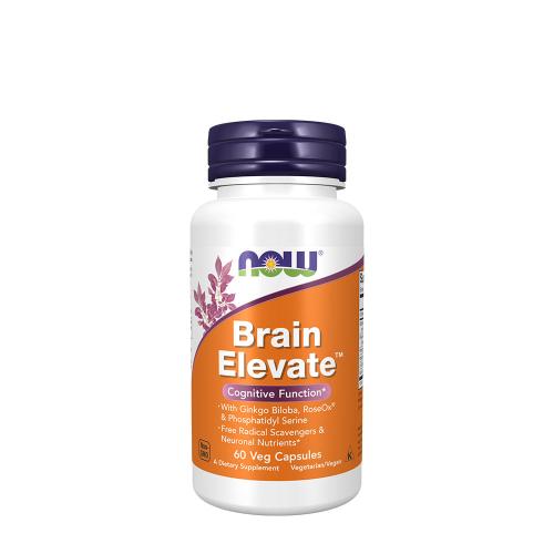 Now Foods Brain Elevate Veg Capsules (60 Veg Cápsula)