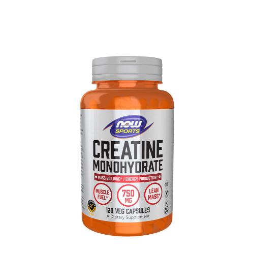 Now Foods Creatine Monohydrate 750 mg (120 Veg Cápsula)