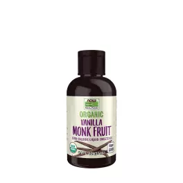 Now Foods Organic Liquid Monk Fruit  (53 ml, Vainilla)