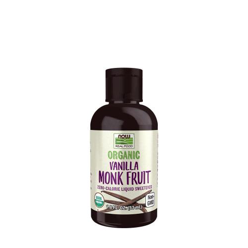 Now Foods Organic Liquid Monk Fruit  (53 ml, Vainilla)