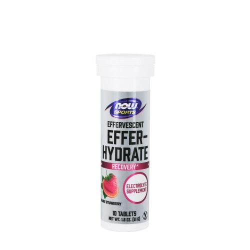 Now Foods Effer-Hydrate Effervescent (10 Tableta efervescente, Limón Lima)