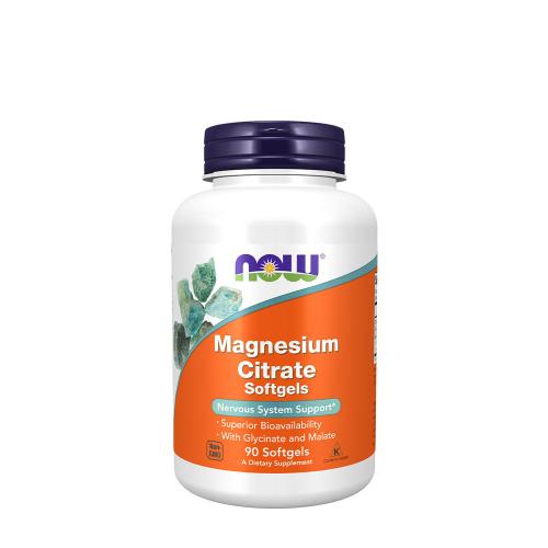 Now Foods Magnesium Citrate (90 Cápsula blanda)