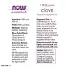 Now Foods Clove Oil (30 ml)