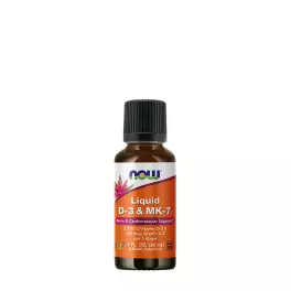 Now Foods Liquid Vitamin D-3 & Mk-7  (30 ml)