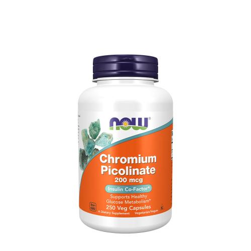 Now Foods Chromium Picolinate 200 mcg (250 Veg Cápsula)