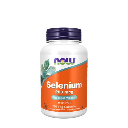 Now Foods Selenium 200 mcg (180 Veg Cápsula)