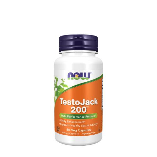 Now Foods TestoJack 200™ (60 Veg Cápsula)