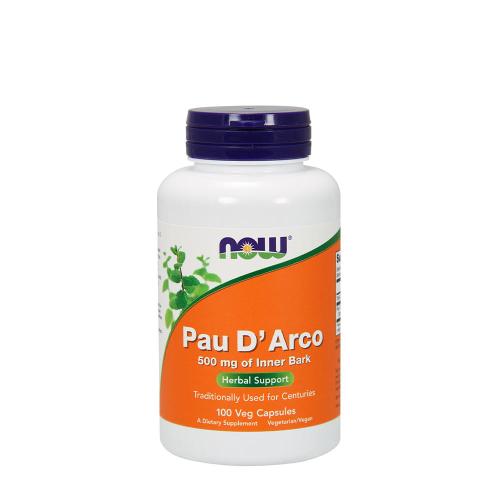 Now Foods Pau D' Arco 500 mg (100 Veg Cápsula)