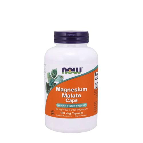 Now Foods Magnesium Malate Caps (180 Veg Cápsula)