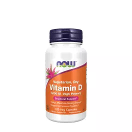   Now Foods Vitamin D 1000 IU Vegetarian, Dry (120 Veg Cápsula)